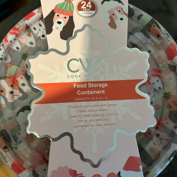 Kitchen Nwt Food Storage Containers 24 Pieces Poshmark